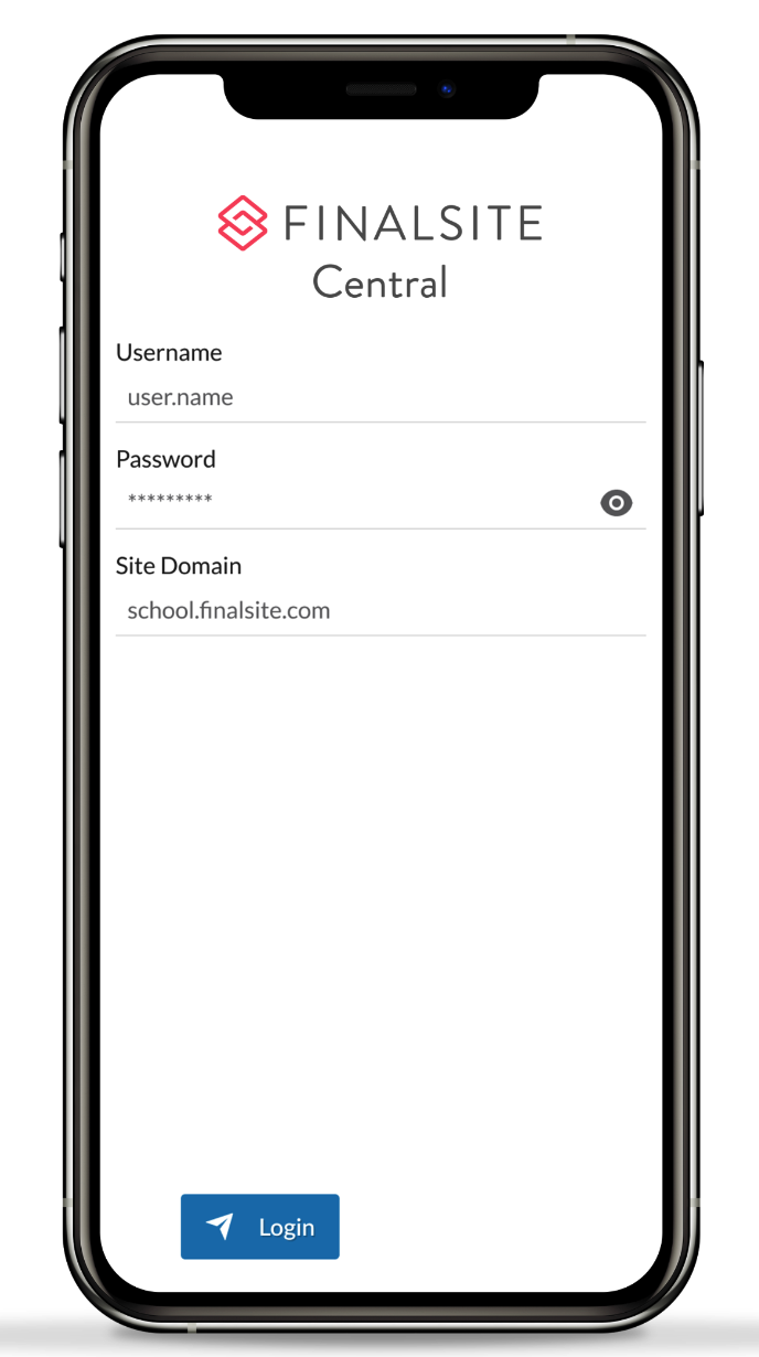 finalsite central app homescreen for regular authentication.png