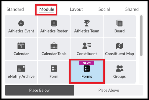 where to find new forms in the element library.png