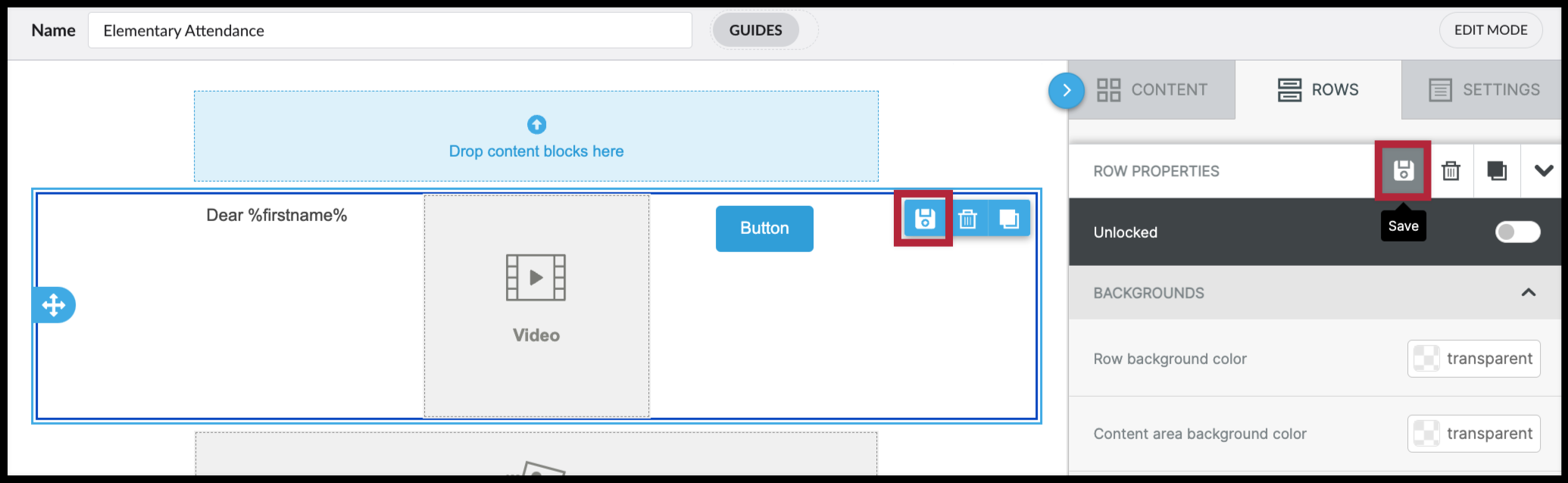 save rows in two places.png
