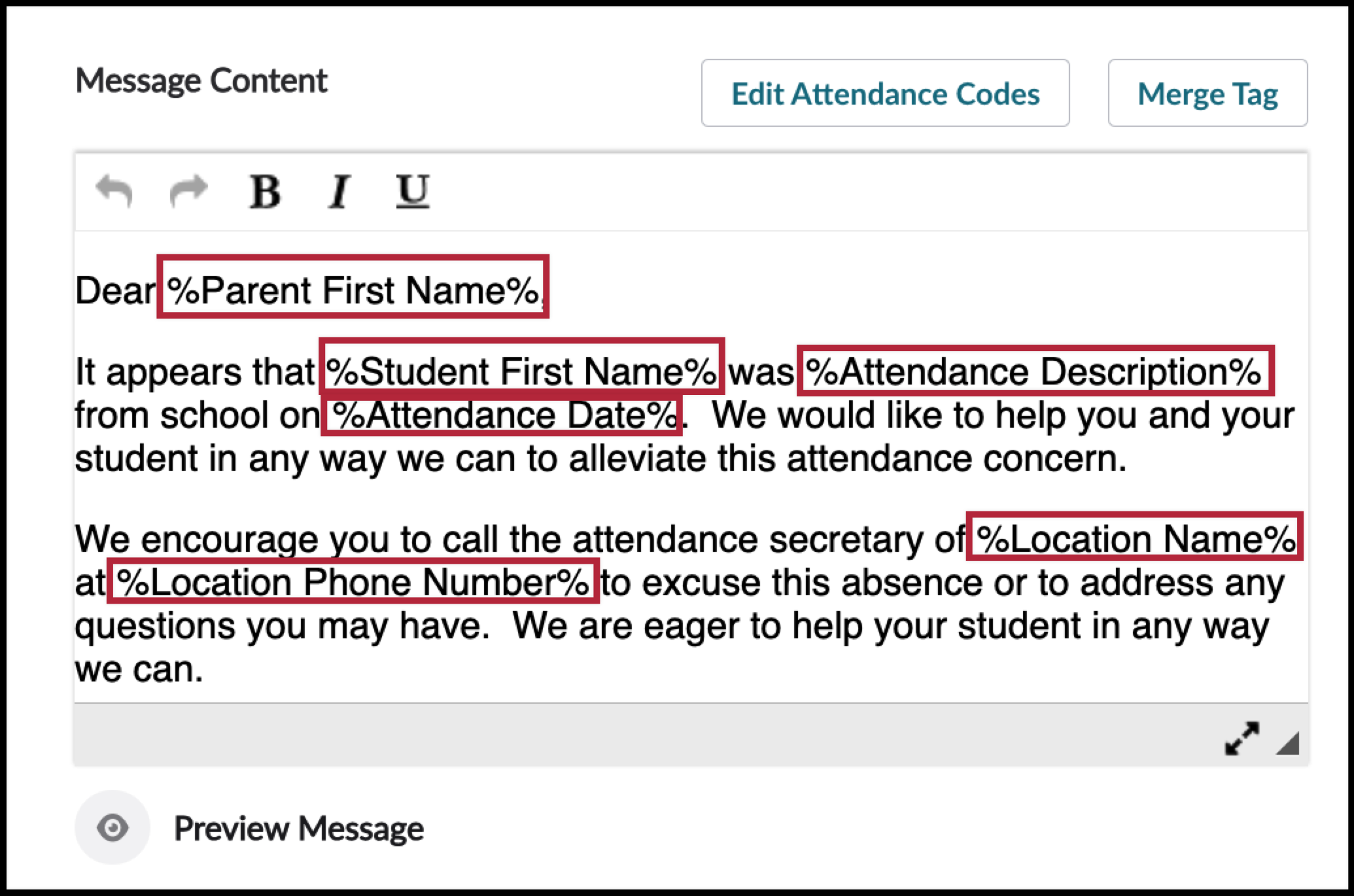 merge tags in message content area.png
