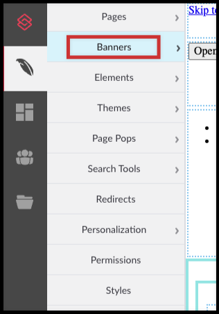 banners in navigation menu.png