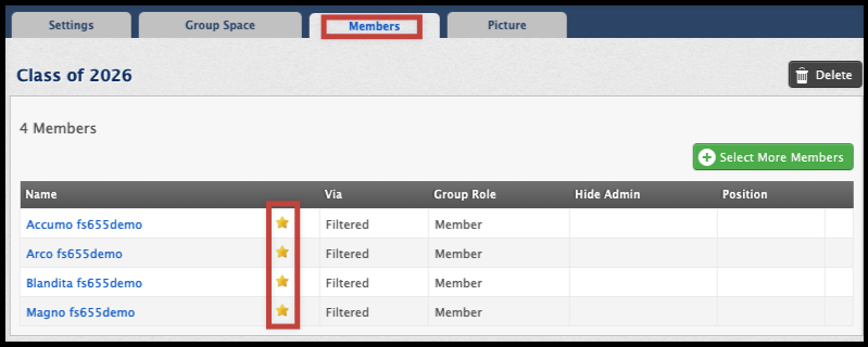 what does the star mean in the members tab?.png