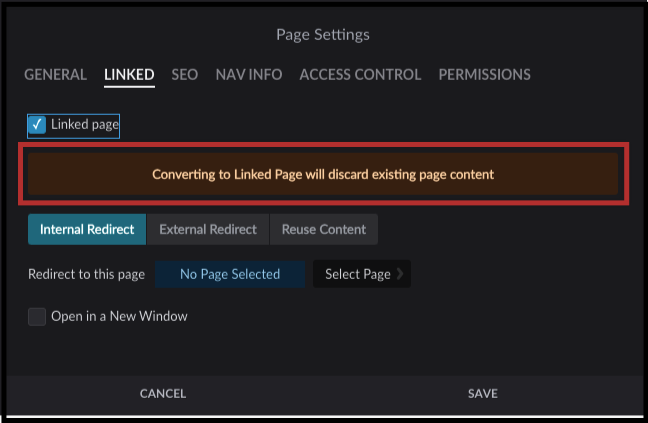 discard original page content.png