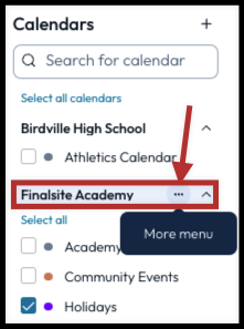 hover over the 3-dot menu to create a new calendar.png