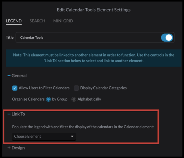 link calendar tools to calendar element.png