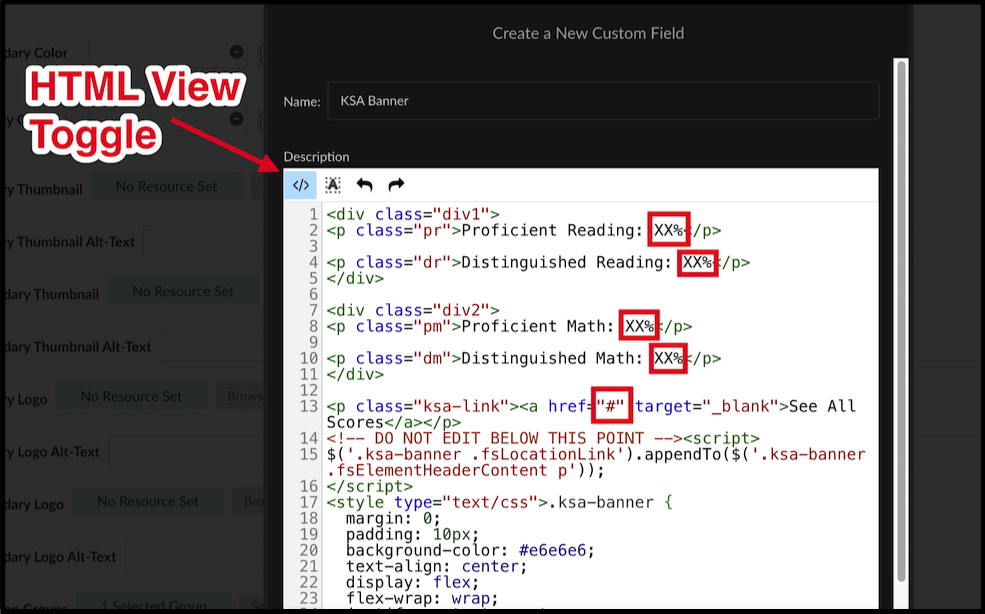 html view toggle screenshot of custom field code.png