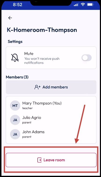 click leave room to exit and no longer see this chat room .png
