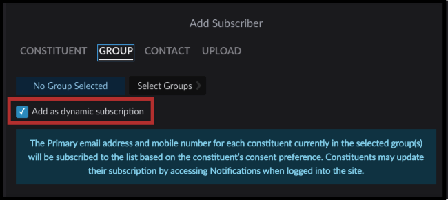 add as a dynamic subscription in group.png