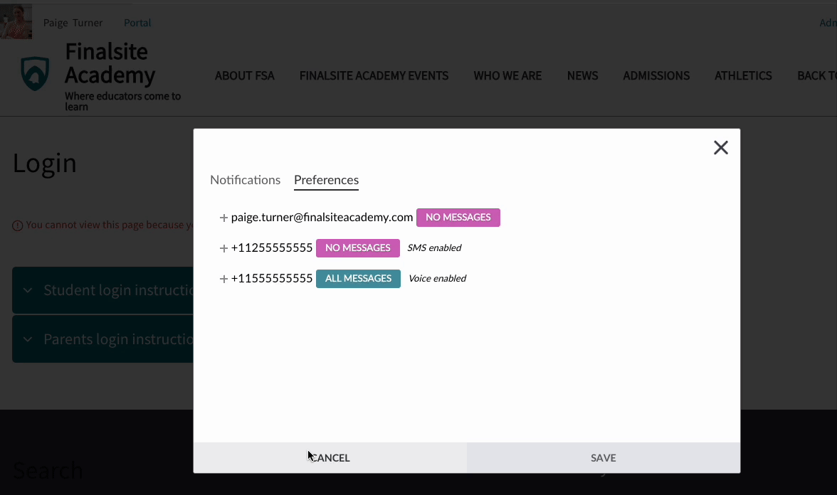 SMS preferences.gif