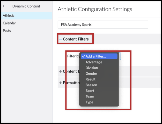 athletic configuration - content filters.png