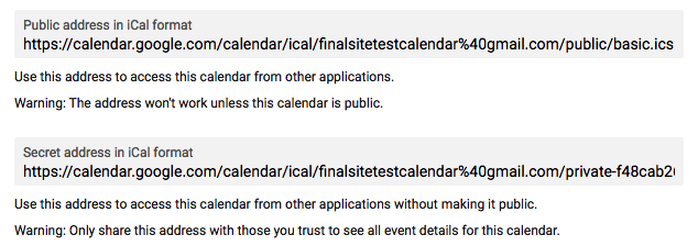 Connecting A Finalsite Calendar With A Google Calendar Finalsite Support