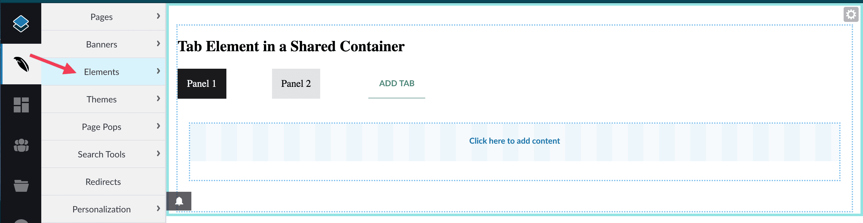 edit shared container
