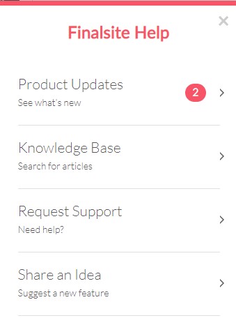 Finalsite Help
