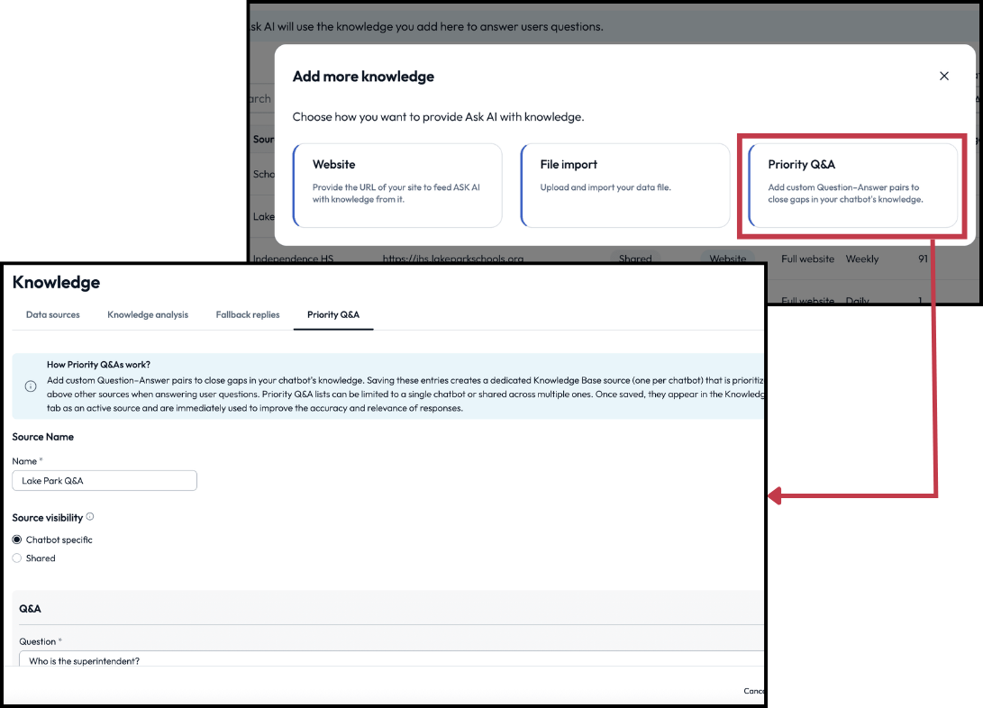 Add more knowledge  Priority Q&A.png