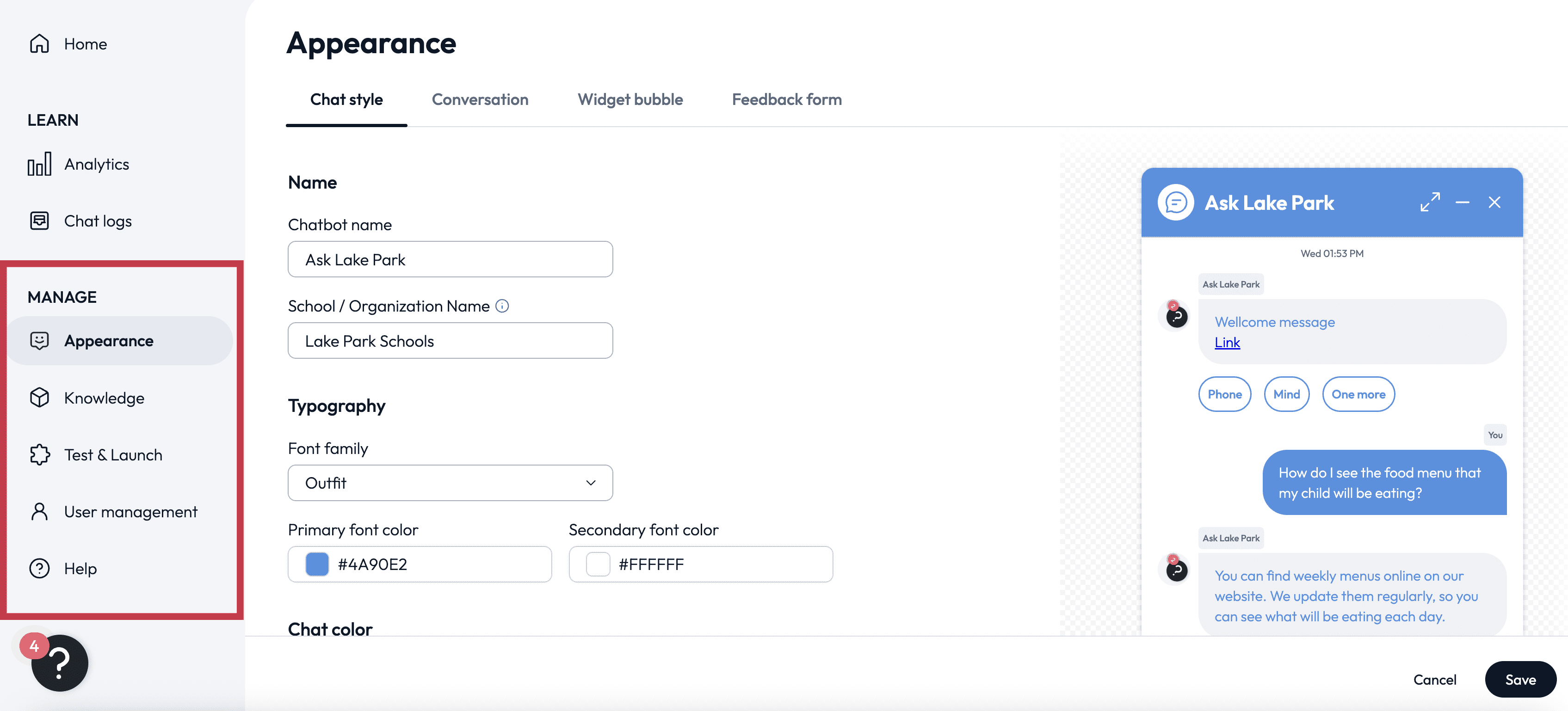 Tabs under Manage section.png