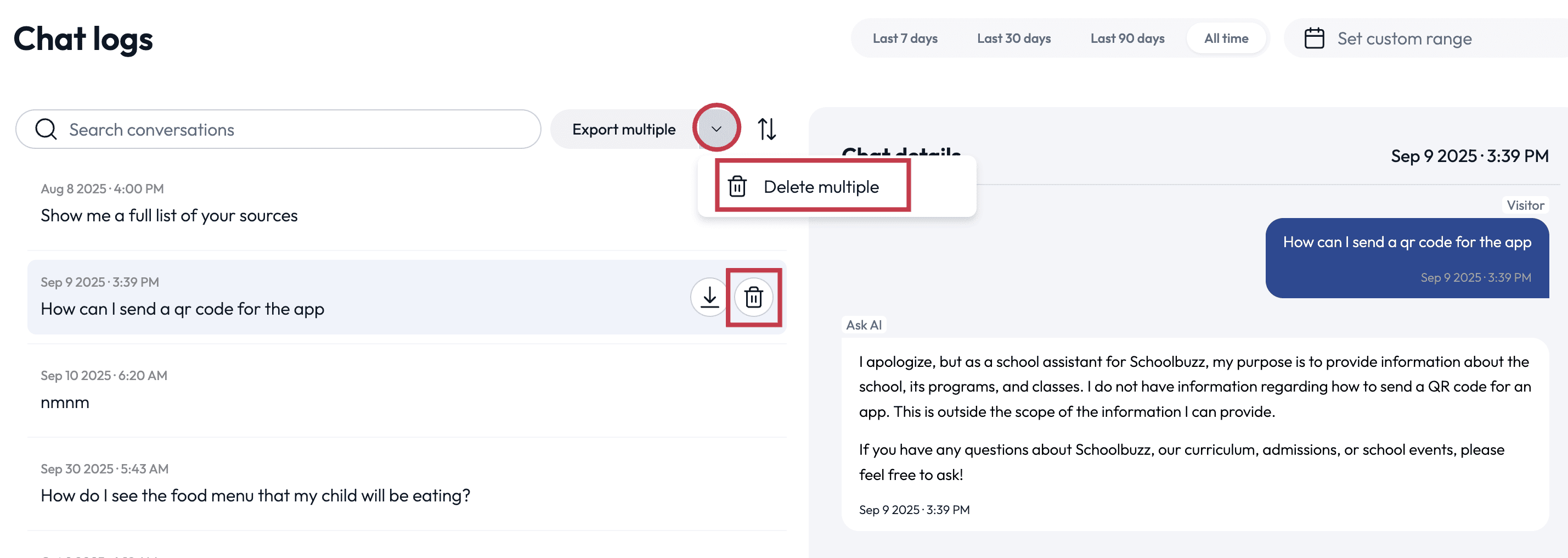 Delete multiple or individual chats.png