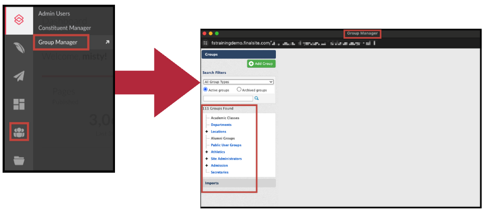 The Group Manager module