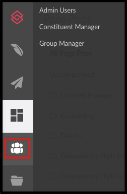 The People icon in the Composer left navigation